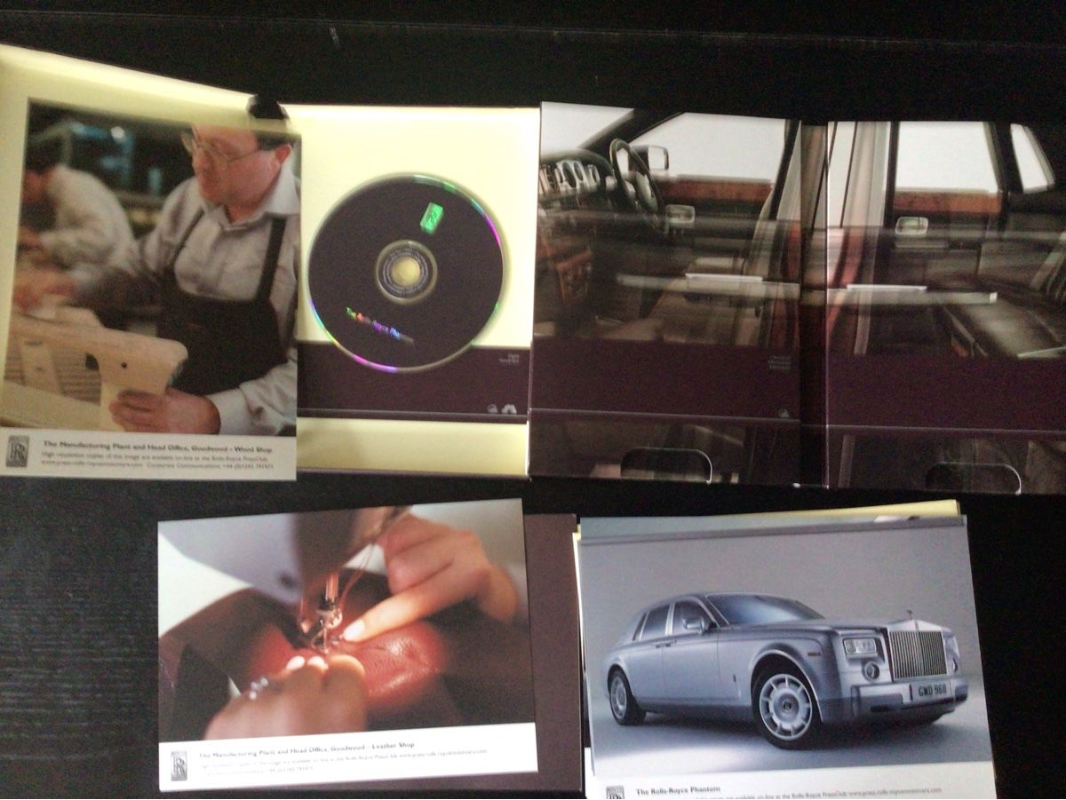 Rolls-Royce Documenti: Presse Booklet Rolls-Royce Phantom – Nuovo (secondo la descrizione) da Liebefeld venduto da PoloLePoulpe 3