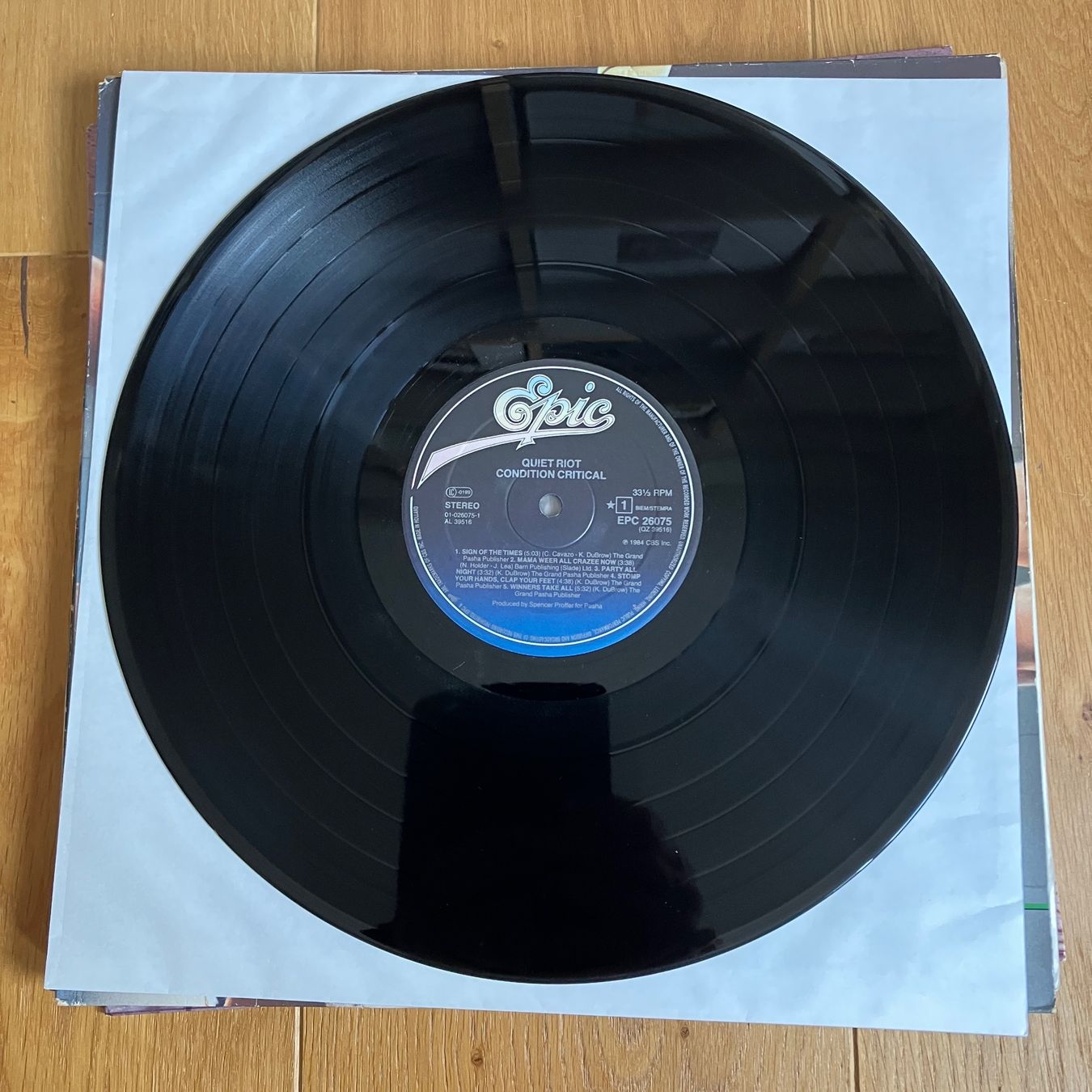 Schallplatten: Quiet Riot – Condition Critical – Gebraucht aus Altdorf UR von Metallic0 1