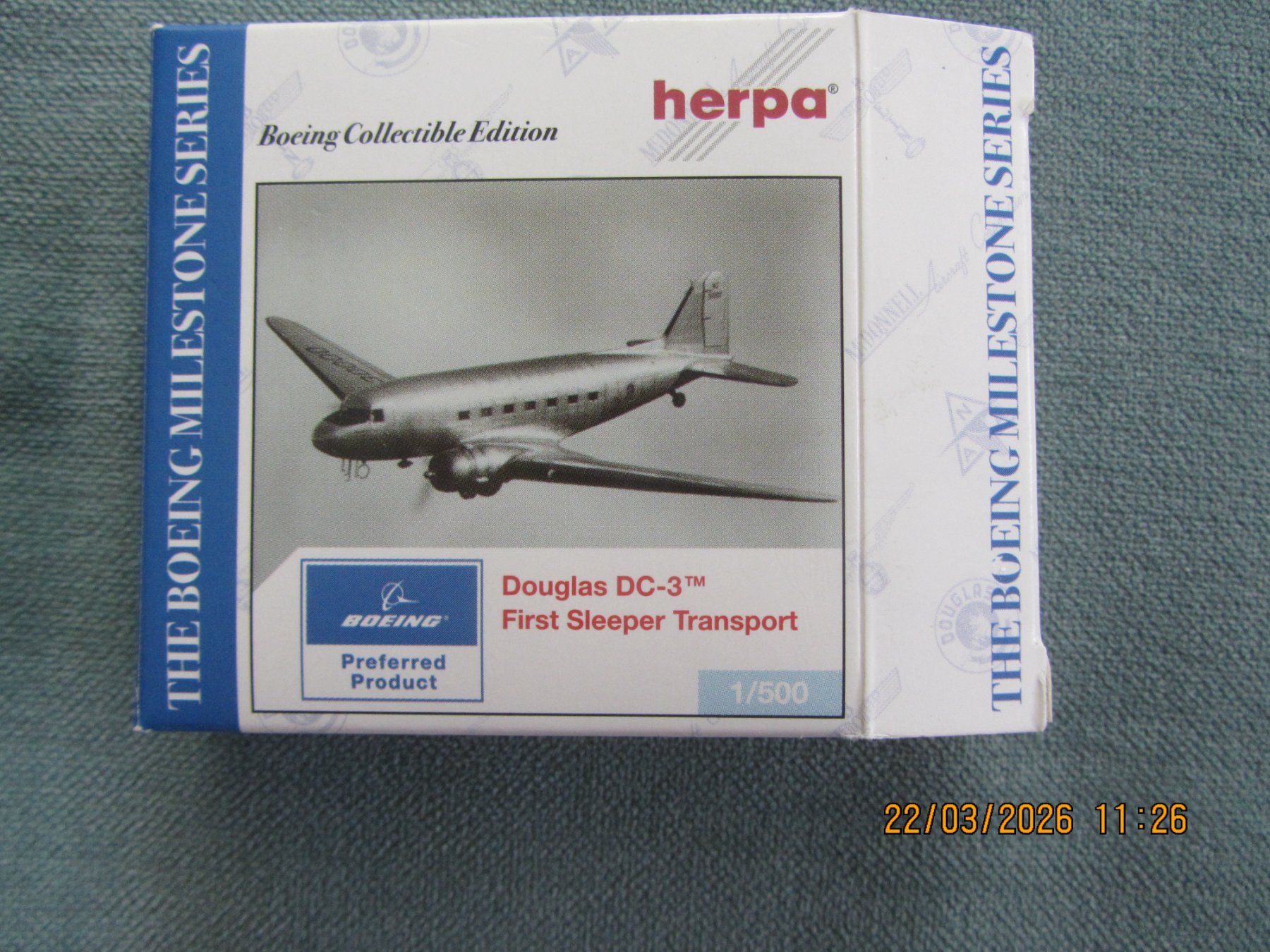 Herpa Kit di modellismo & Modellini statici: Herpa 1:500 Douglas DC-3 First Sleeper Transport – Nuovo e nell'imballaggio originale da Kirchberg BE venduto da sonne88