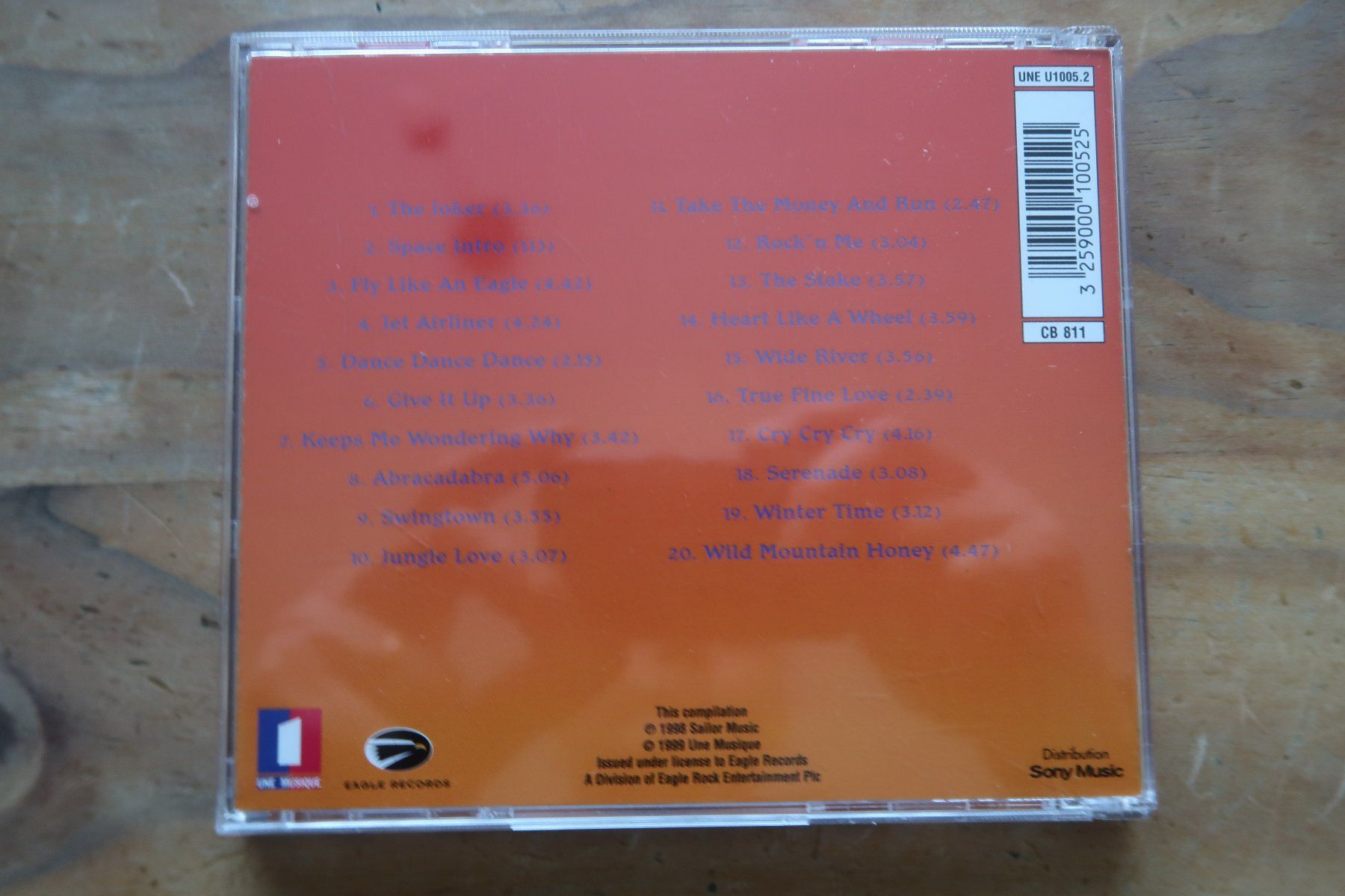 CDs: STEVE MILLER BAND - GREATEST HITS - CD – Gebraucht aus Basel von Patiscat 1