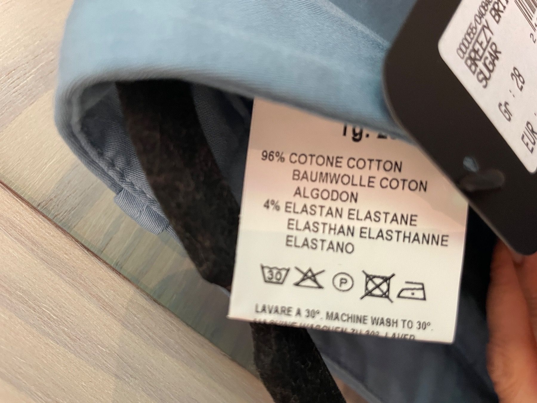 Pantaloni: Neu Chino seeblau von Daniels, 28 – Nuovo e nell'imballaggio originale da Basel venduto da non_vn79 3