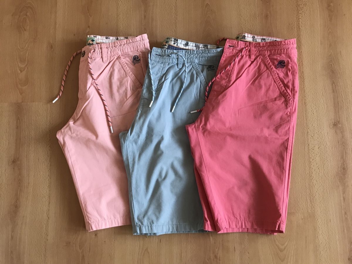 Pantaloni: 3 bermudas 100 % coton, taille M – Nuovo (secondo la descrizione) da Tafers venduto da ValKara