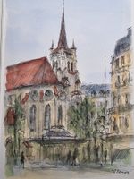 Jean-Pierre Remon (1928) Lithographie Blattgrösse 38x28cm