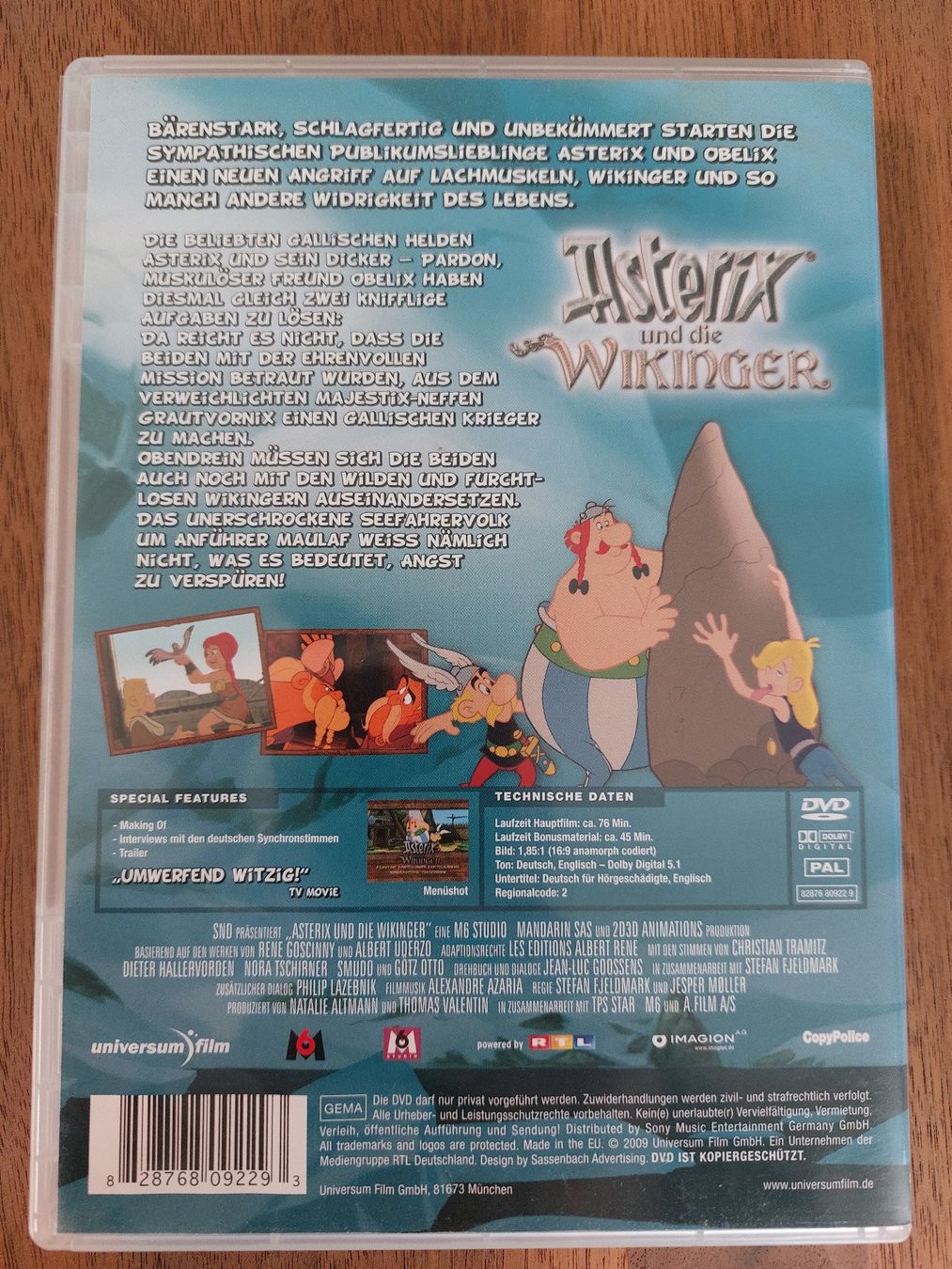 Alle DVDs: DVD - Asterix und die Wikinger RAR – Gebraucht aus Rheinfelden von FilmAuktion 1