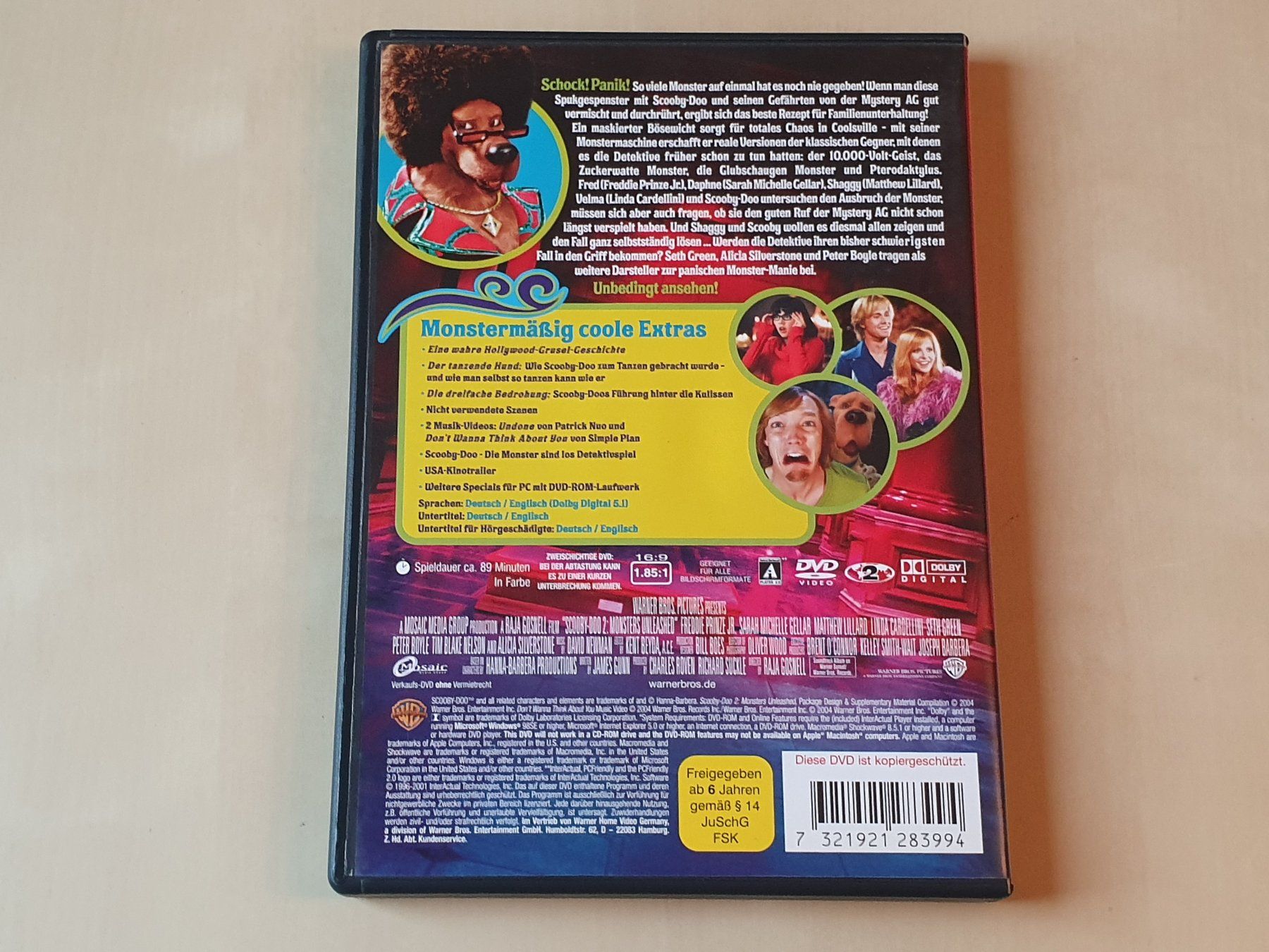 Tutti i DVDs: Scooby-Doo 2 – Usato da Stansstad venduto da collectorsshop 1