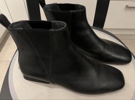 Stiefeletten CAMPER schwarz Gr. 40 Leder Chelsea Boot