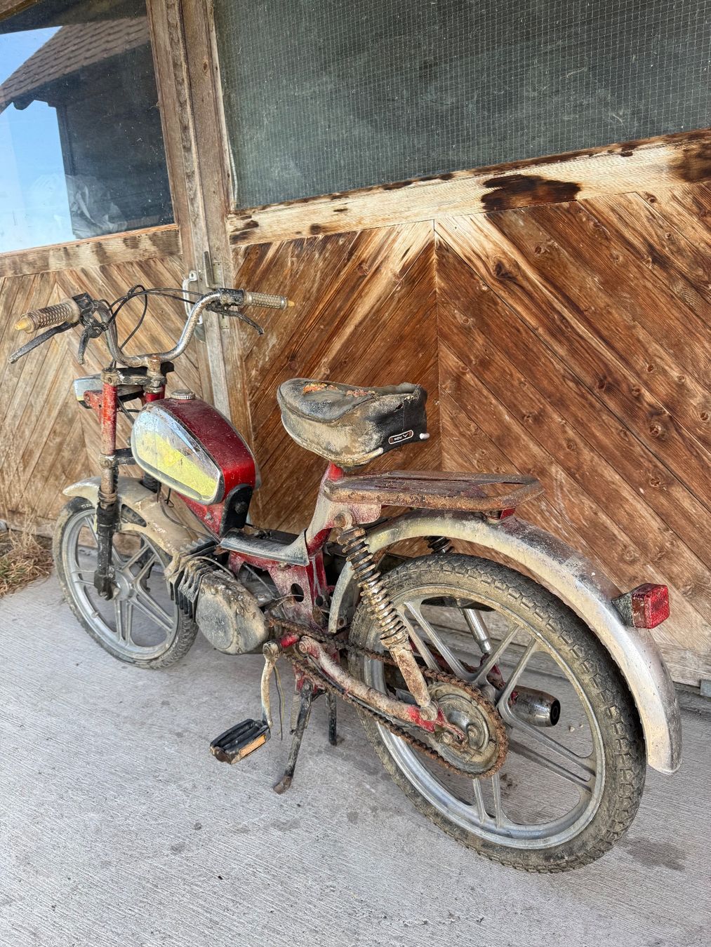 Sachs Ciclomotori: Sachs 503 Alpa Turbo Mofa – Difettoso da Fahrni b. Thun venduto da Schneiderlein55 4