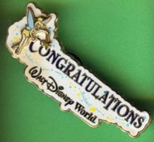 DISNEY   WDW  Tinker Bell  CONGRATULATIONS