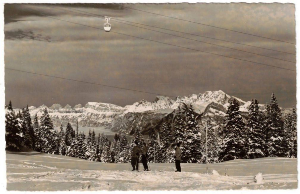 Cartoline postali: Bad Ragaz - Gondelbahn – Usato da Binningen venduto da Mountainrider