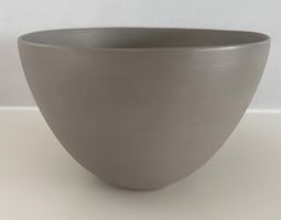 RINA MENARDI Keramikschale seidengrau handgefertigt Ø 14 cm
