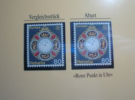 Abart 1970 **, Antike Taschenuhr, "Roter Punkt in Uhr"