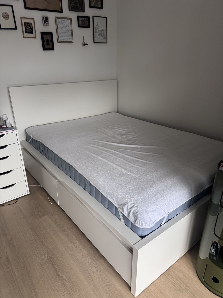 Ikea Letti: Ikea Malm Bett 140x200 – Nuovo (secondo la descrizione) da Reinach BL venduto da 03a_8x28