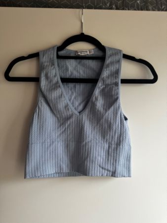 Top bleu Bershka