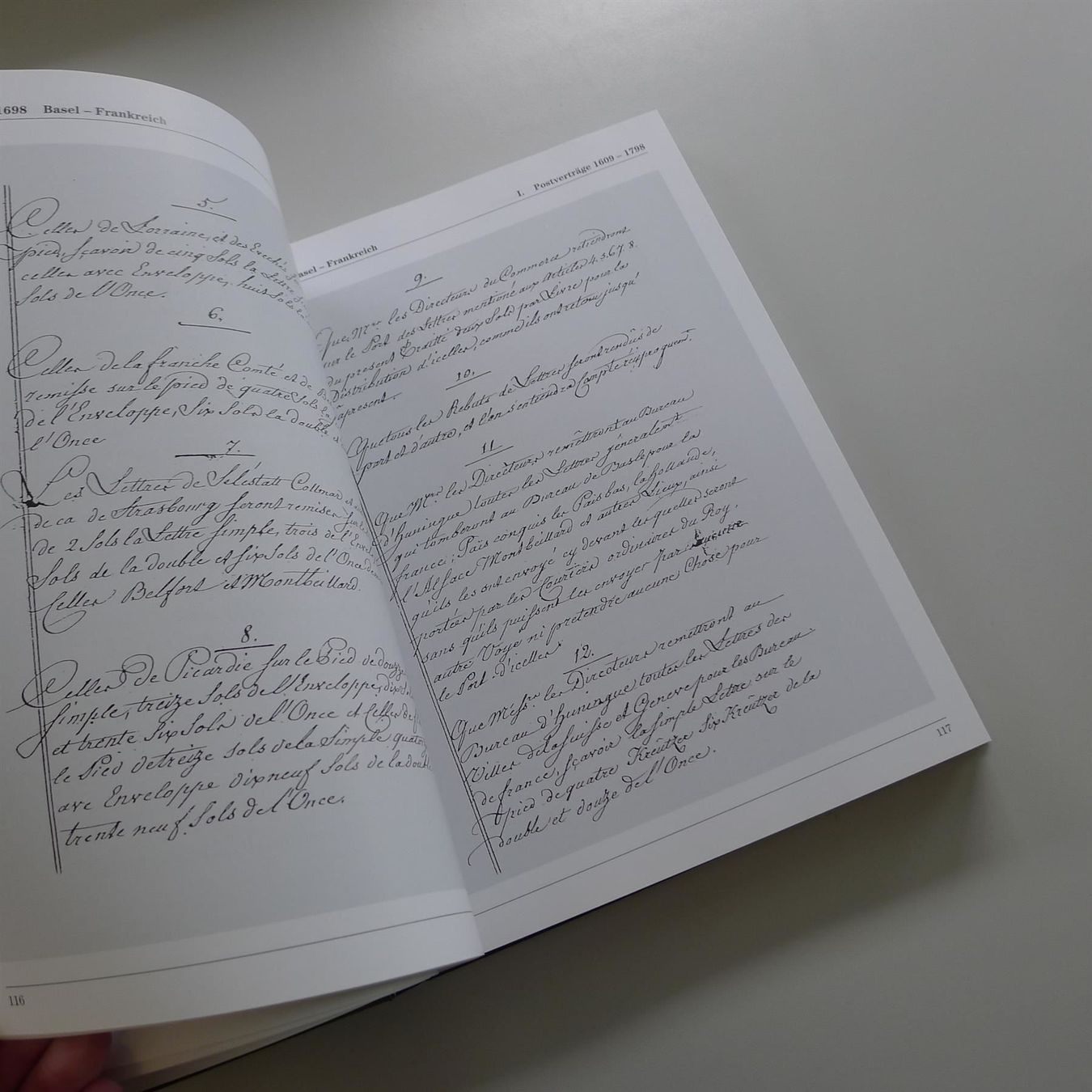 Tutti i francobolli: Postverträge: Alte Eidgenossenschaft:  SCHÄFER-BUCH – Usato da Sursee venduto da Luzernerraute 3