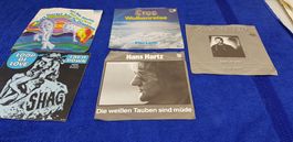 Single 45 Raritäten Sammlung: Max Werner, Hans Hartz Eroc et