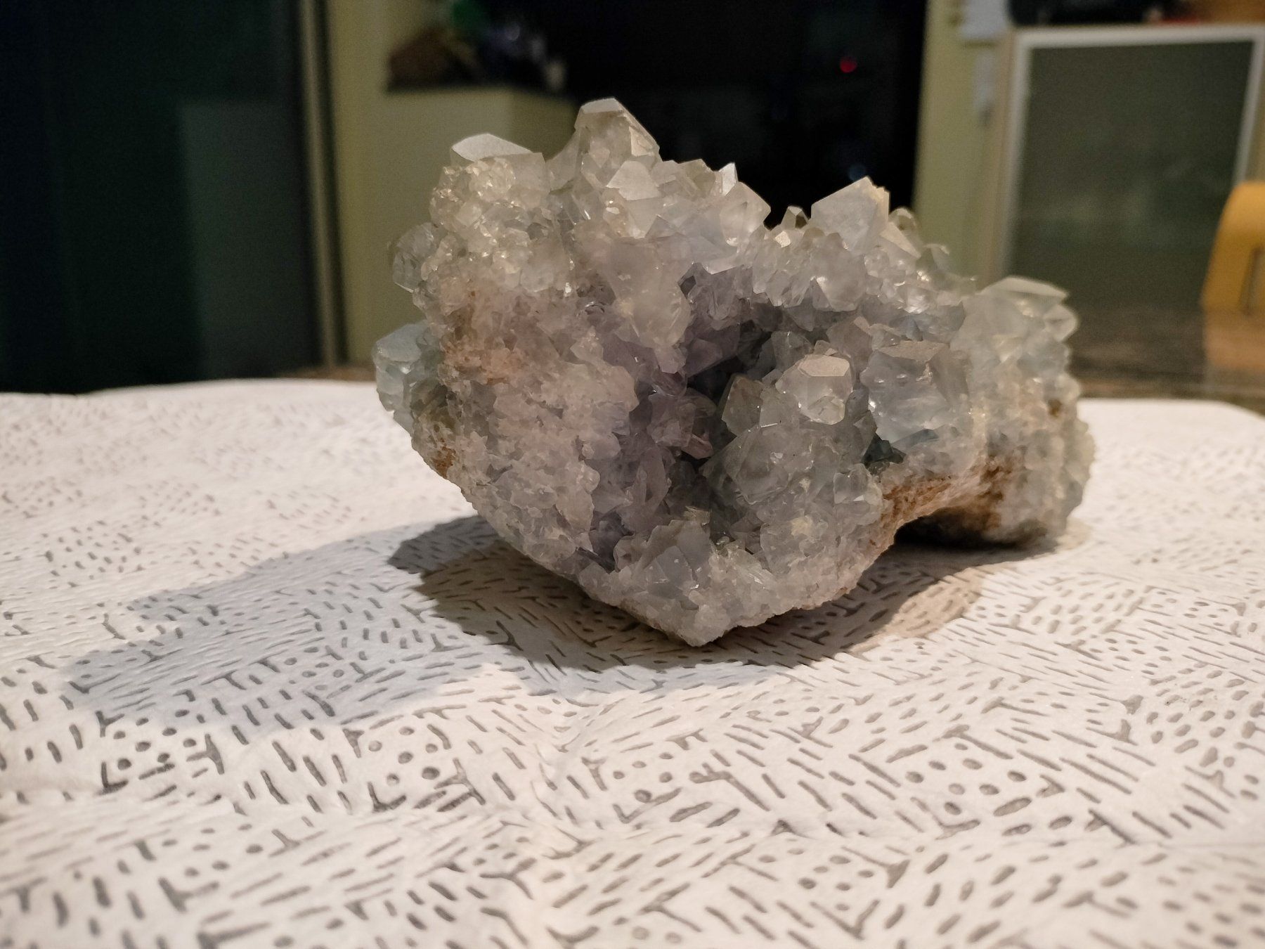 Mineralien & Heilsteine: Célestite ( ou Célestine )1110 grammes grammes – Gebraucht aus Cortaillod von rozinna 2