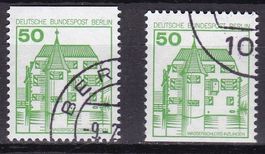 Berlin 1980-Burgen und Schlösser aus Markenheftchen (78)