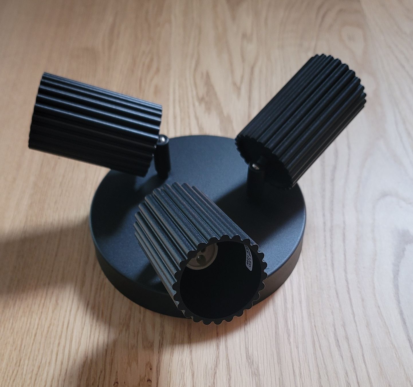 Kronleuchter & Deckenlampen: Deckenleuchte Sollux KARBON 3P Schwarz – Neu (gemäss Beschreibung) aus Zürich von booleanzondra 3