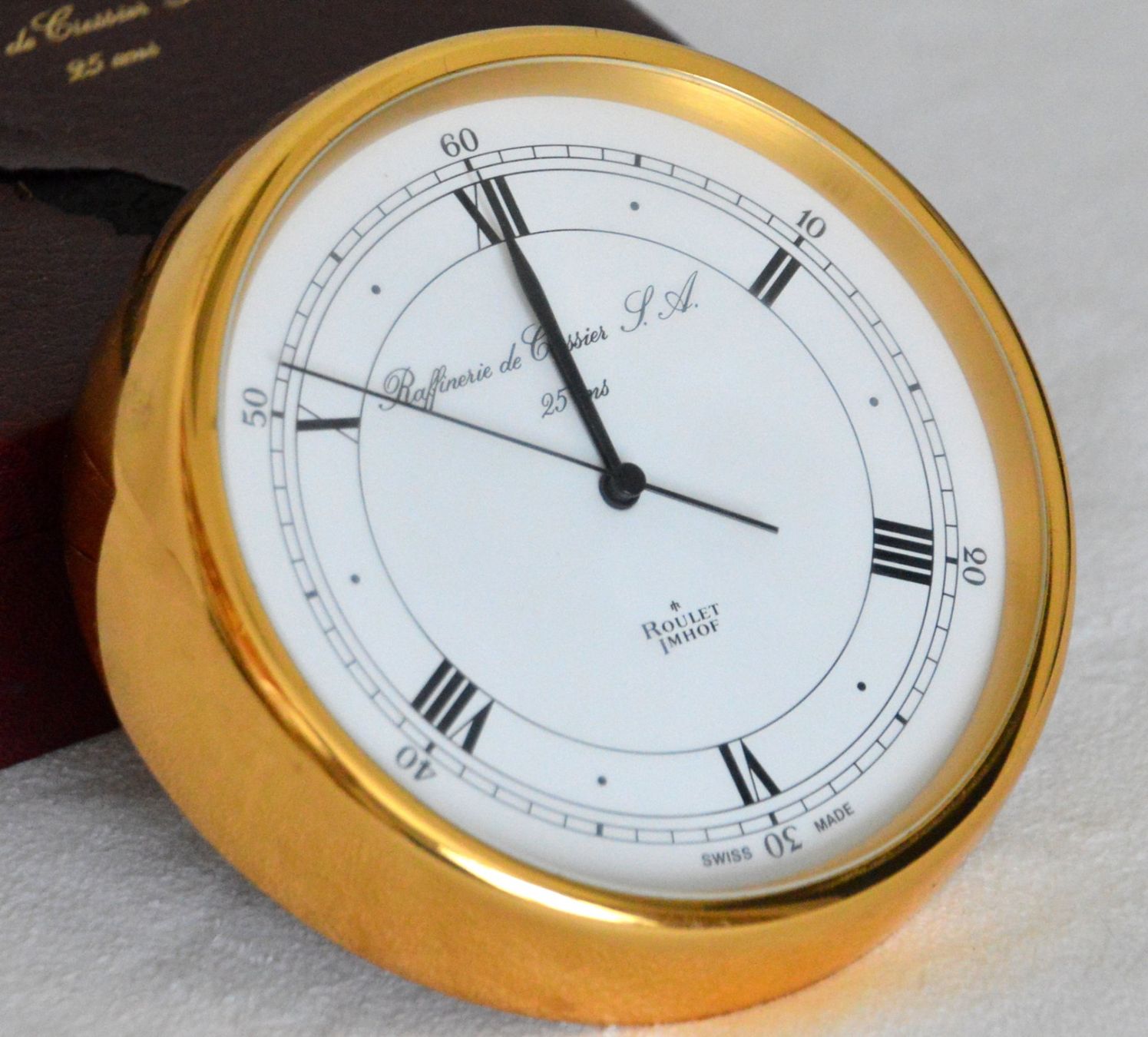 Imhof Orologi da terra & Orologi da parete: Tischuhr  Roulet Imhof / Horloge de table – Usato da Collonges venduto da arashee 2
