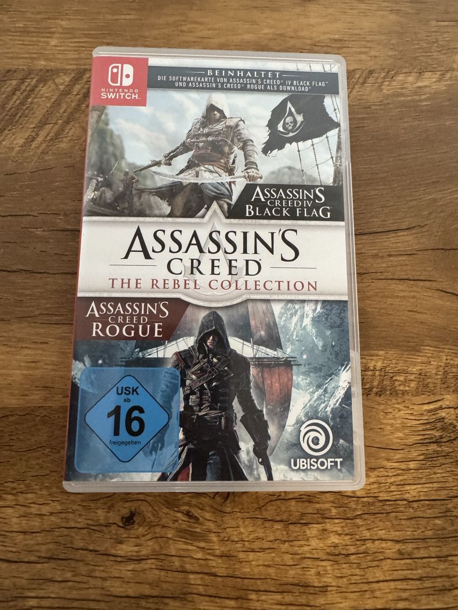 Nintendo Giochi: Jeu Switch Assassin's Creed The Rebel Collection  – Usato da Brügg BE venduto da Goob