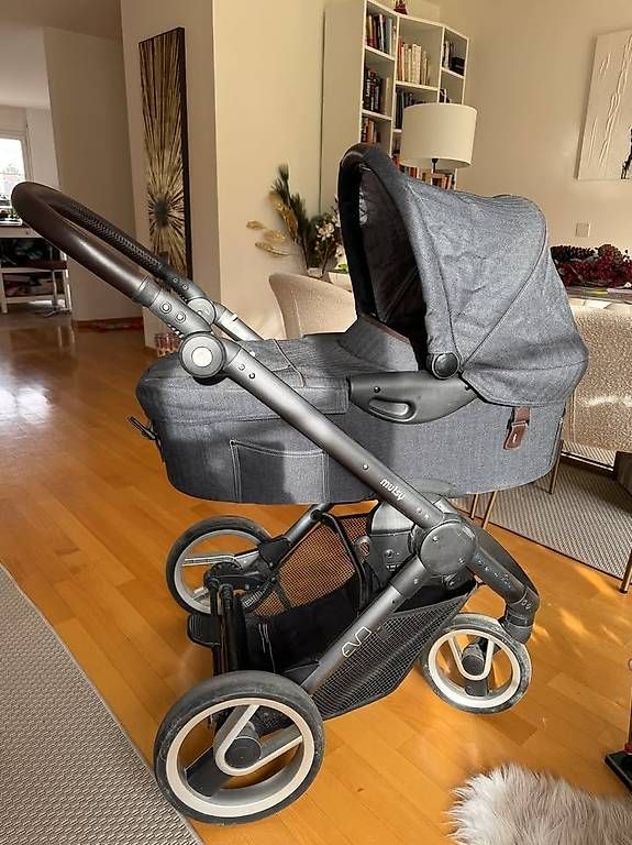 Carrozzine: Mutsy Evo ? poussette complète avec nacelle + Pebble Plus + – Usato da Grand-Lancy venduto da superstas 2