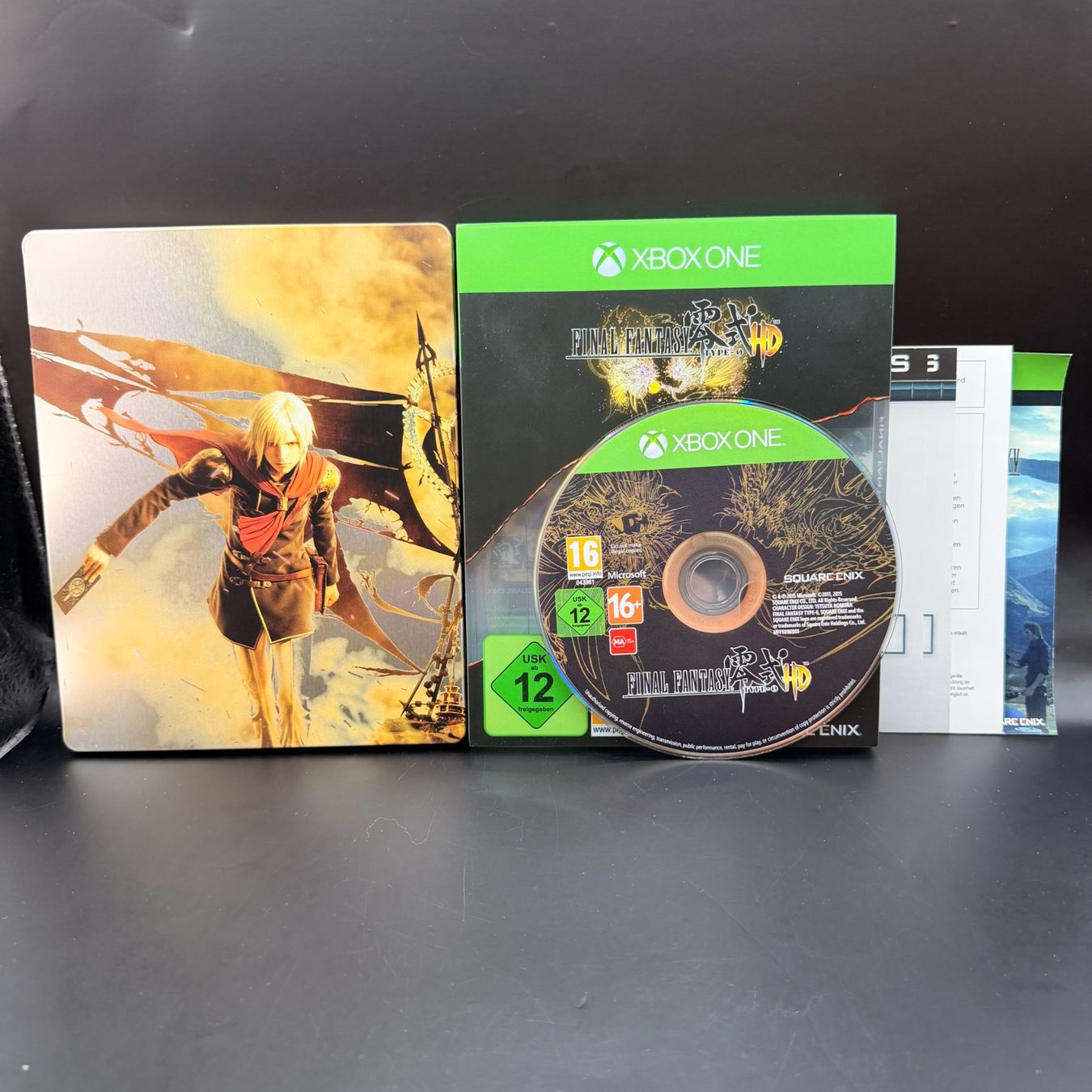 Microsoft Giochi: Final Fantasy Type-0 HD Limited Edition Xbox One – Usato da Düdingen venduto da Nerdworld