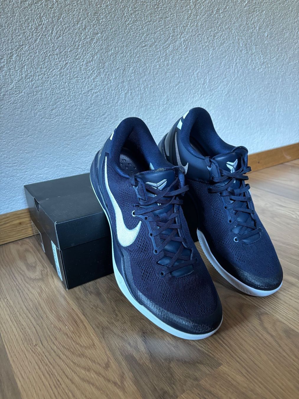 Nike Scarpe da uomo: Nike Kobe 8 Protro Navy Blue Grösse 46 – Usato da Basel venduto da Smash050 1