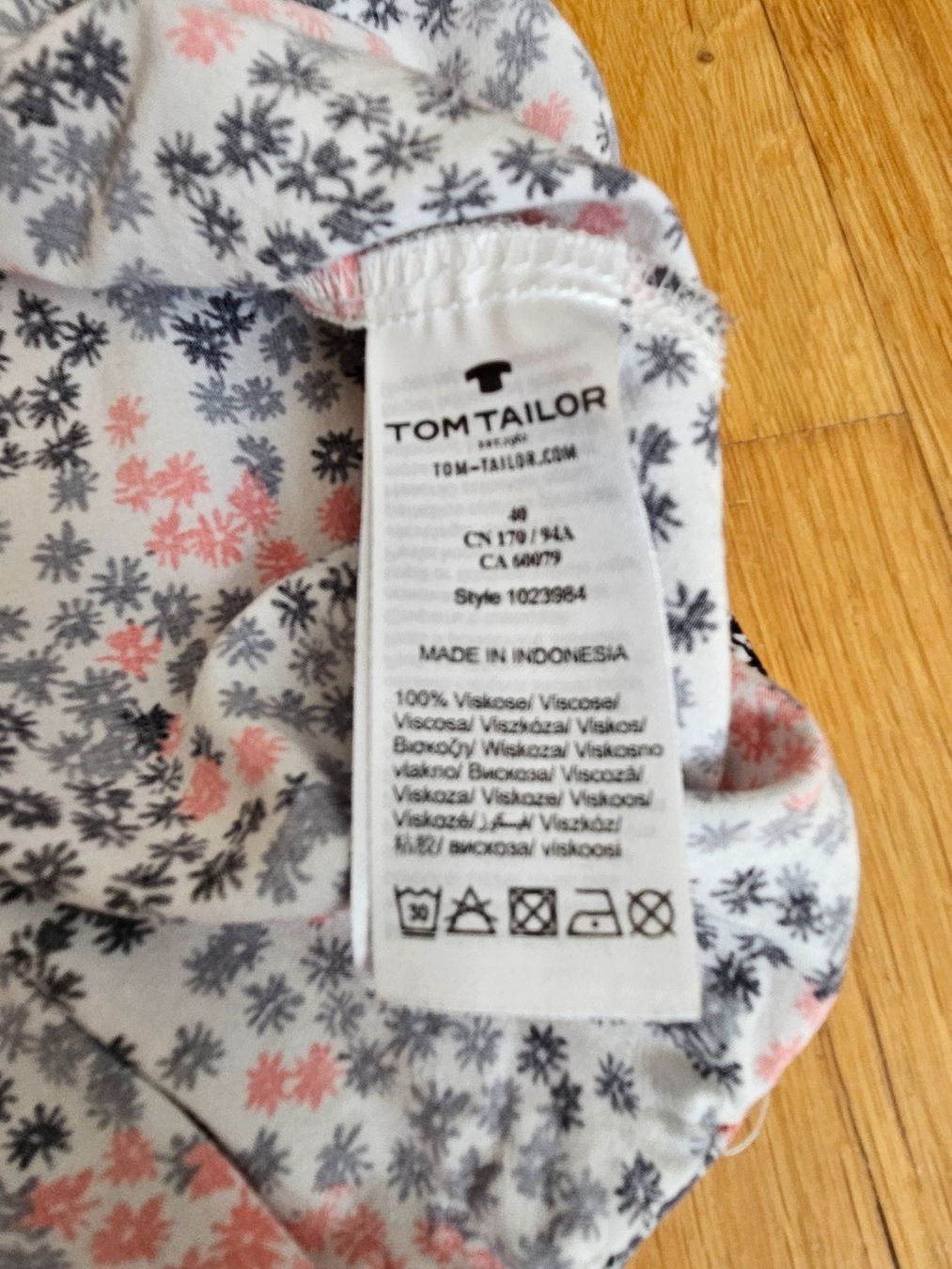 Tom Tailor Camicette: Damen Bluse / Longshirt, Tom Tailor, Gr. 40 – Usato da Möriken AG venduto da pam66 7
