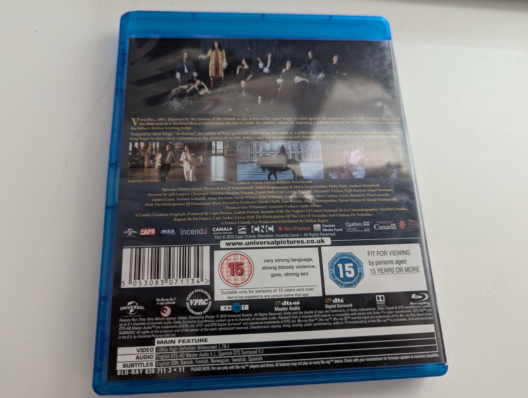 Tutti i DVDs: Versailles - Die komplette erste Staffel Blu-ray – Usato da Hünenberg See venduto da SpecialEditionGaming 1