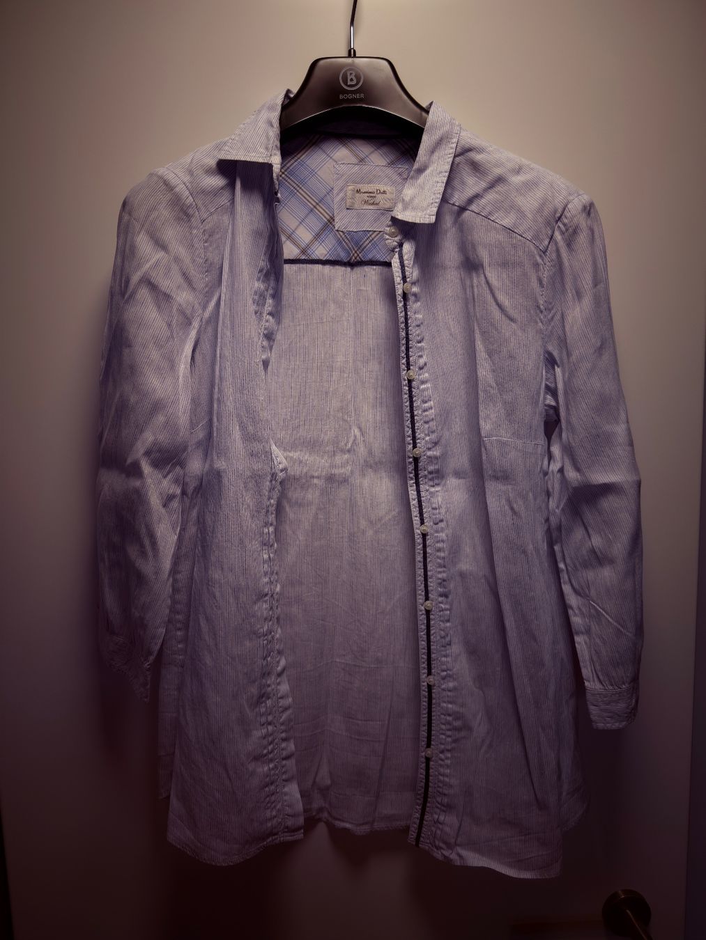 Massimo Dutti Camicette: Chemise à rayures Massimo Dutti, taille 40, comme neuve – Usato da Bernex venduto da Oma44