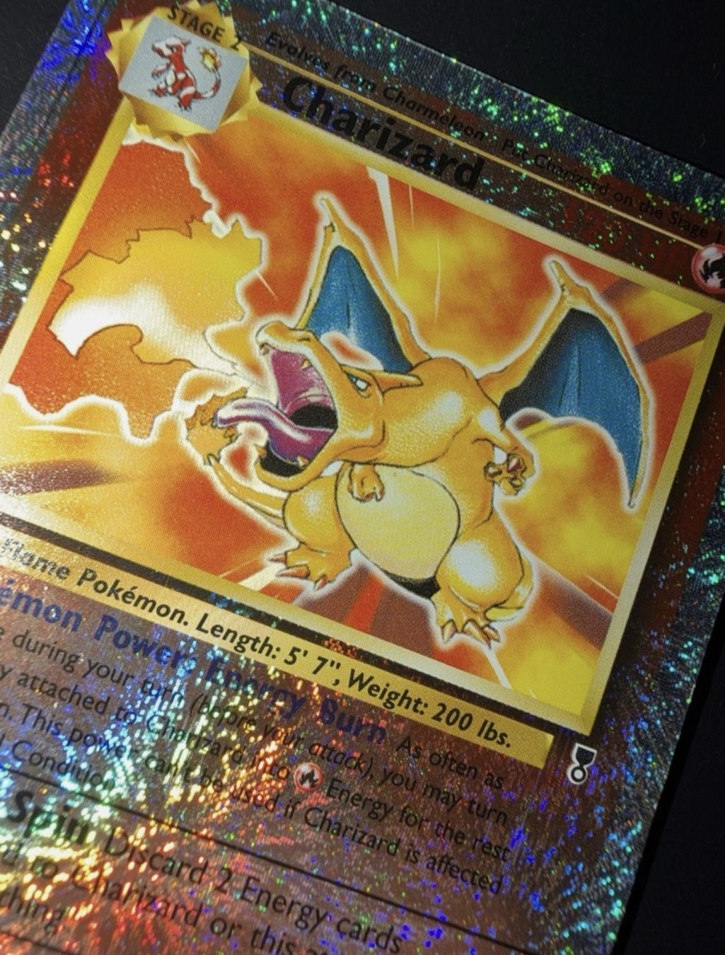 Karten: Pokemon Charizard Reverse HOLO Legendary Collection – Gebraucht aus Bottmingen von sha_7rs2 1