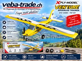 Venture Advanced Trainer, Spw 1300mm, PNP-Set von XFLY-Model