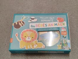 Magnetspiel Baby Tiere Koffer und Gesichte