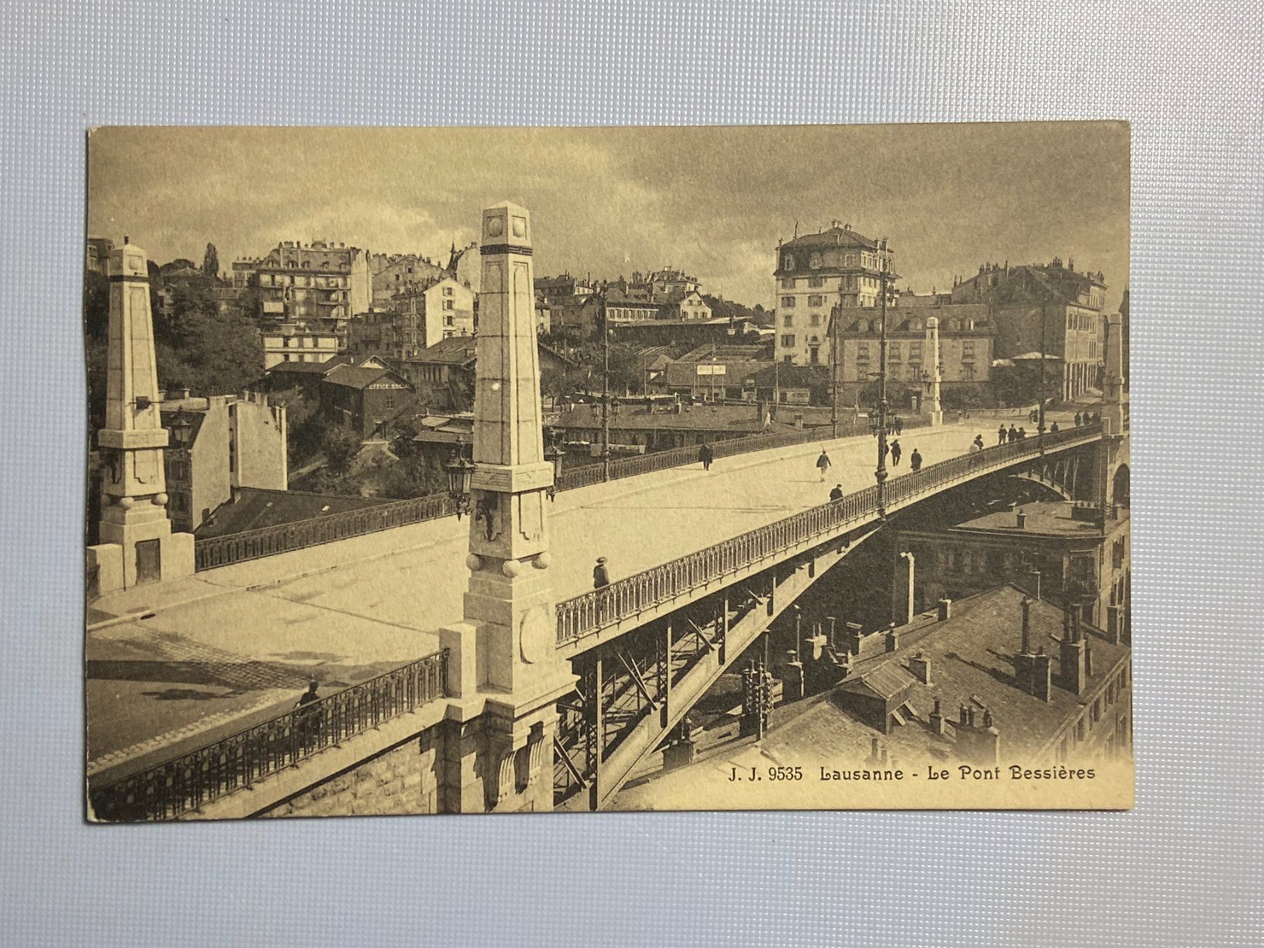Cartoline postali: Lausanne -  Le Pont Bessières – Usato da Steg VS venduto da danwer74