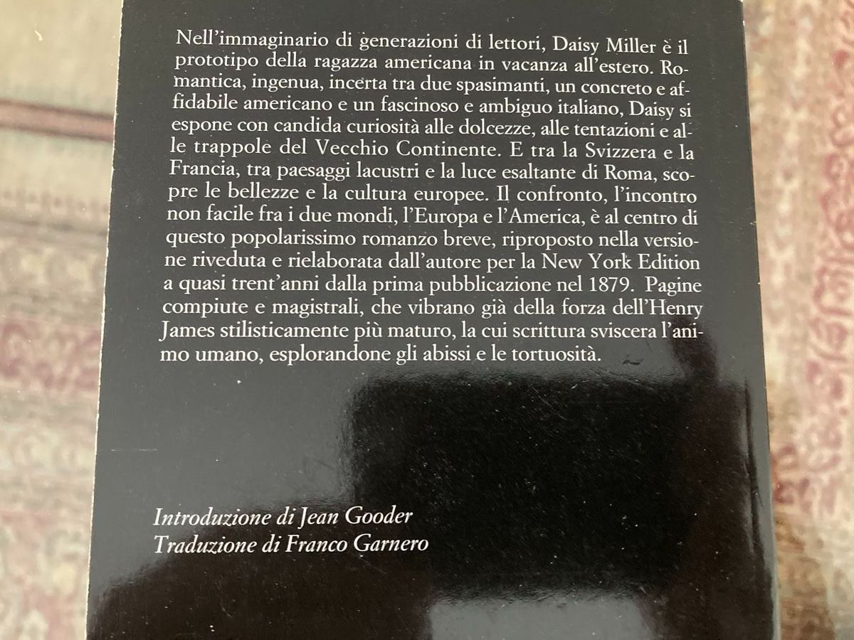 Libri: James, Daisy Miller, Oscar Classici Mondadori – Usato da Zürich venduto da dolcicaramelle2 1