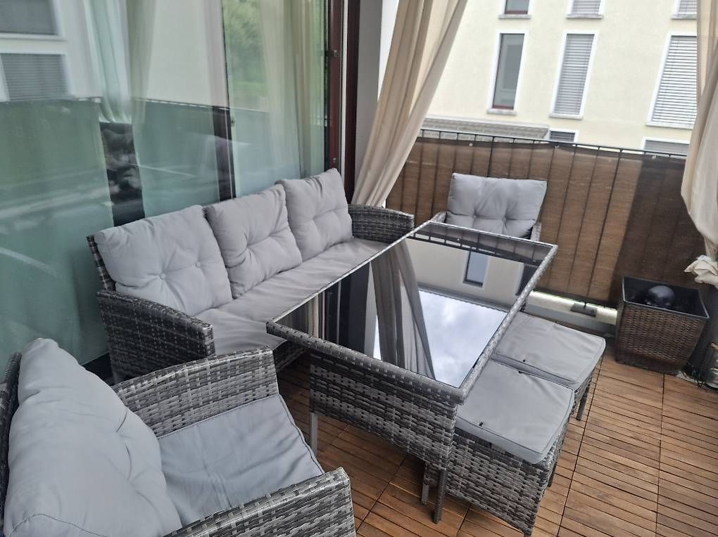 Set de table et chaises: Rattan Lounge  – D'occasion à Emmenbrücke par fab_l6jt 4