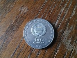 Silbermünz Ungarn 100 Forint 1949 - 1974 KGST