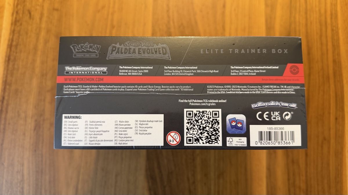 Pokémon Cartes à collectionner: Pokémon Paldea Evolved Elite Trainer Box ENG sealed – Neuf avec emballage d'origine à Bonaduz par Snake86 6
