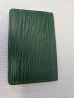 Louis Vuitton Epi Leder Kartenhalter dunkelgrün