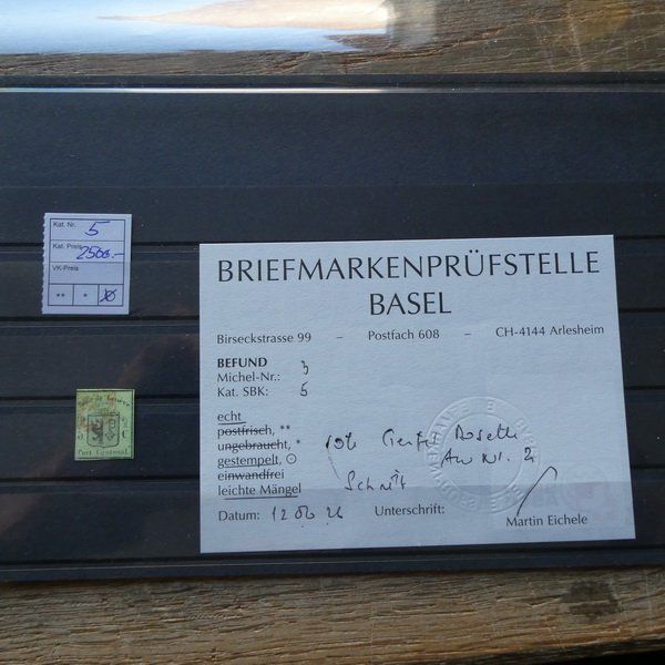 Tutti i francobolli: GENFER Einzel °  Kat. 5  Kat. 2500.- Zustand siehe BEFUND – Usato da Egliswil venduto da Trens01