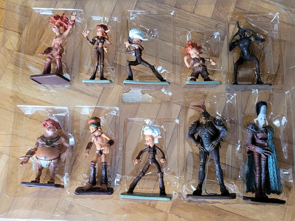 Pack 10 boîtes de protection Clamshell en PET pour figurines acheter