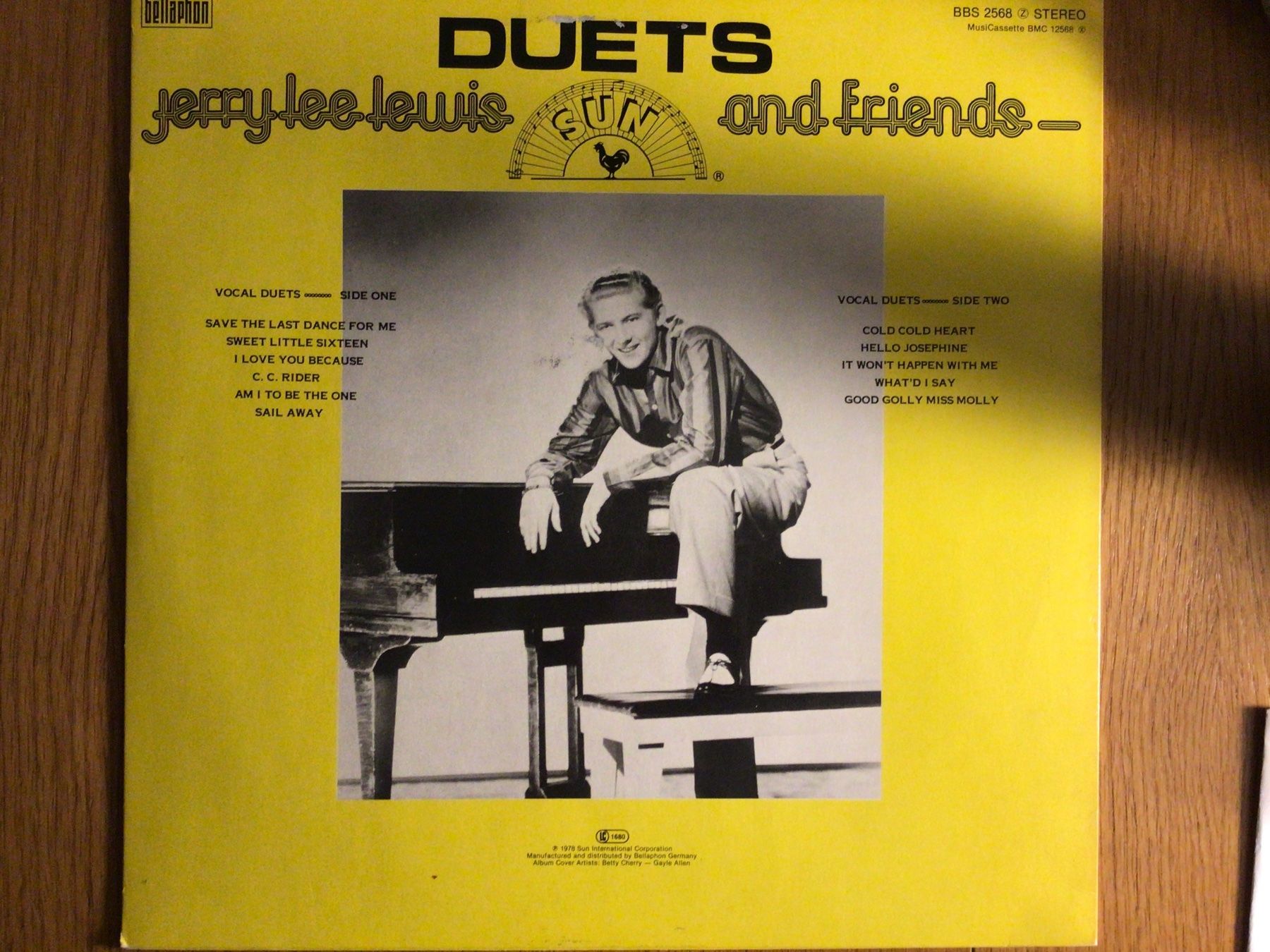 Dischi in vinile: JERRY LEE LEWIS, Duets, LP, 1978 – Usato da Steinach venduto da Quarkie 1