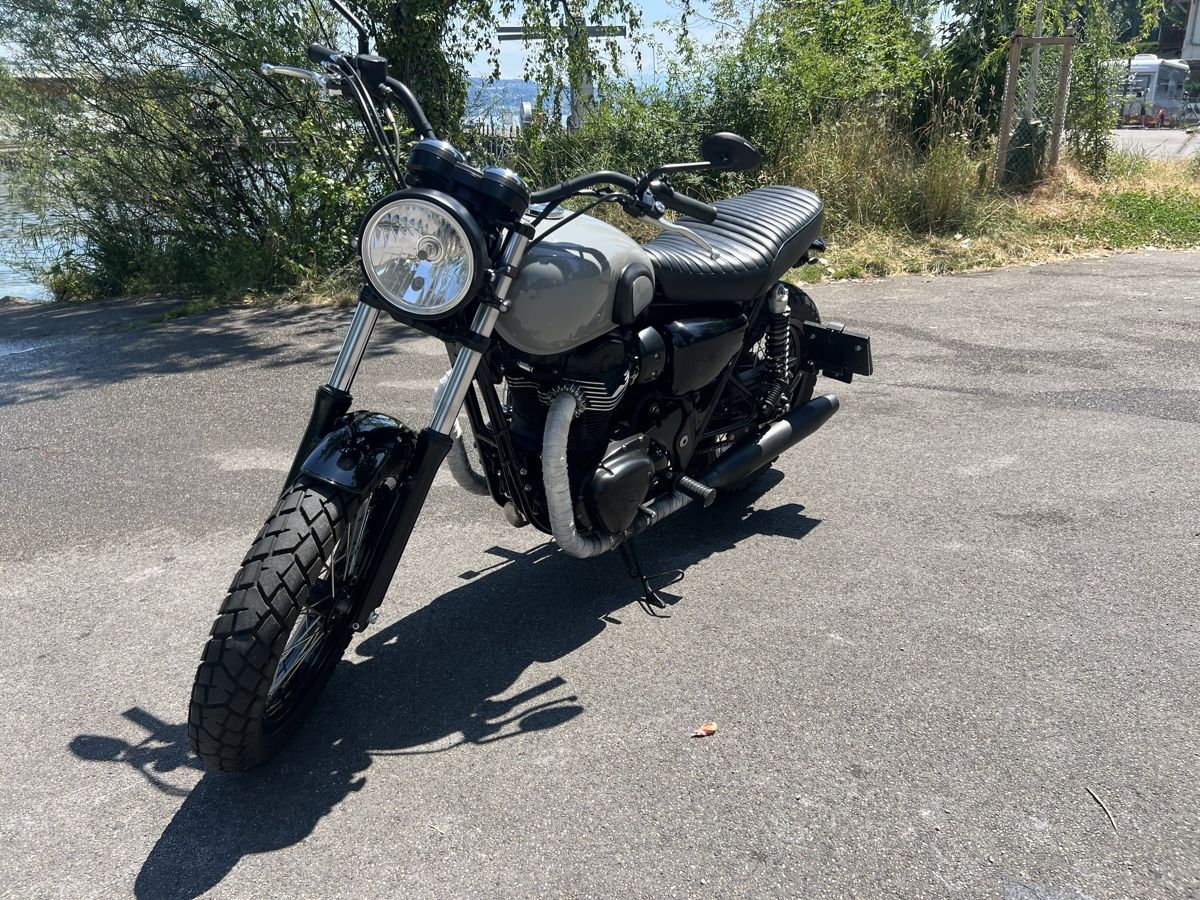 Kawasaki Strasse: Kawasaki W800 Special Edition – Gebraucht aus Zürich von lor_wkv8 4
