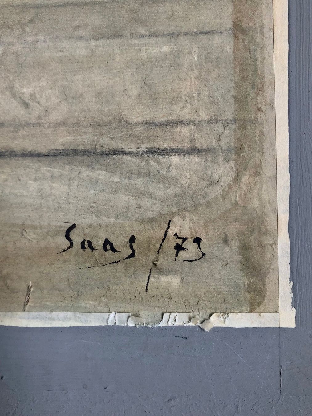 Gemälde: Ölbild von Hans Ulrich Saas / Sanary – Gebraucht aus Winterthur von Barunggeli 6