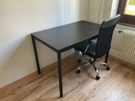 Black desk/ Black dining table