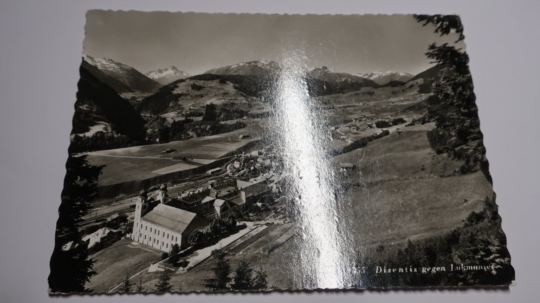 Cartoline postali: Disentis gegen Lukmanier – Usato da Cormoret venduto da Pascalll2001 1