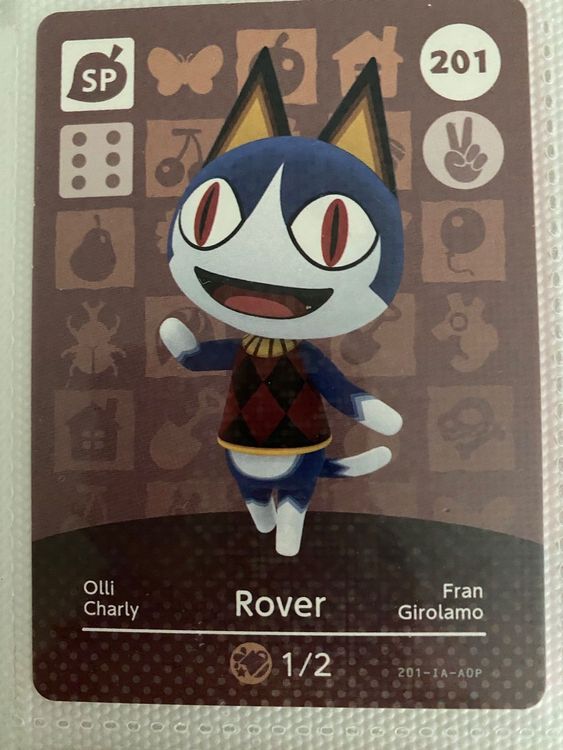 Rover/ Olli EU 201 Amiibo Animal Crossing (Neu (gemäss Beschreibung ...