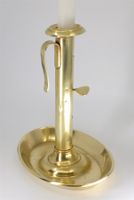 K0397 Antiker Biedermeier-Handleuchter Kerzenständer ~1845