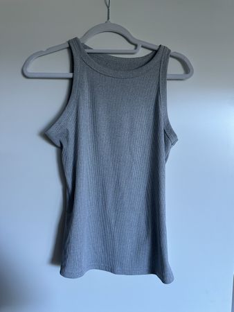 Damen Tanktop grau Grösse L Guter Zustand