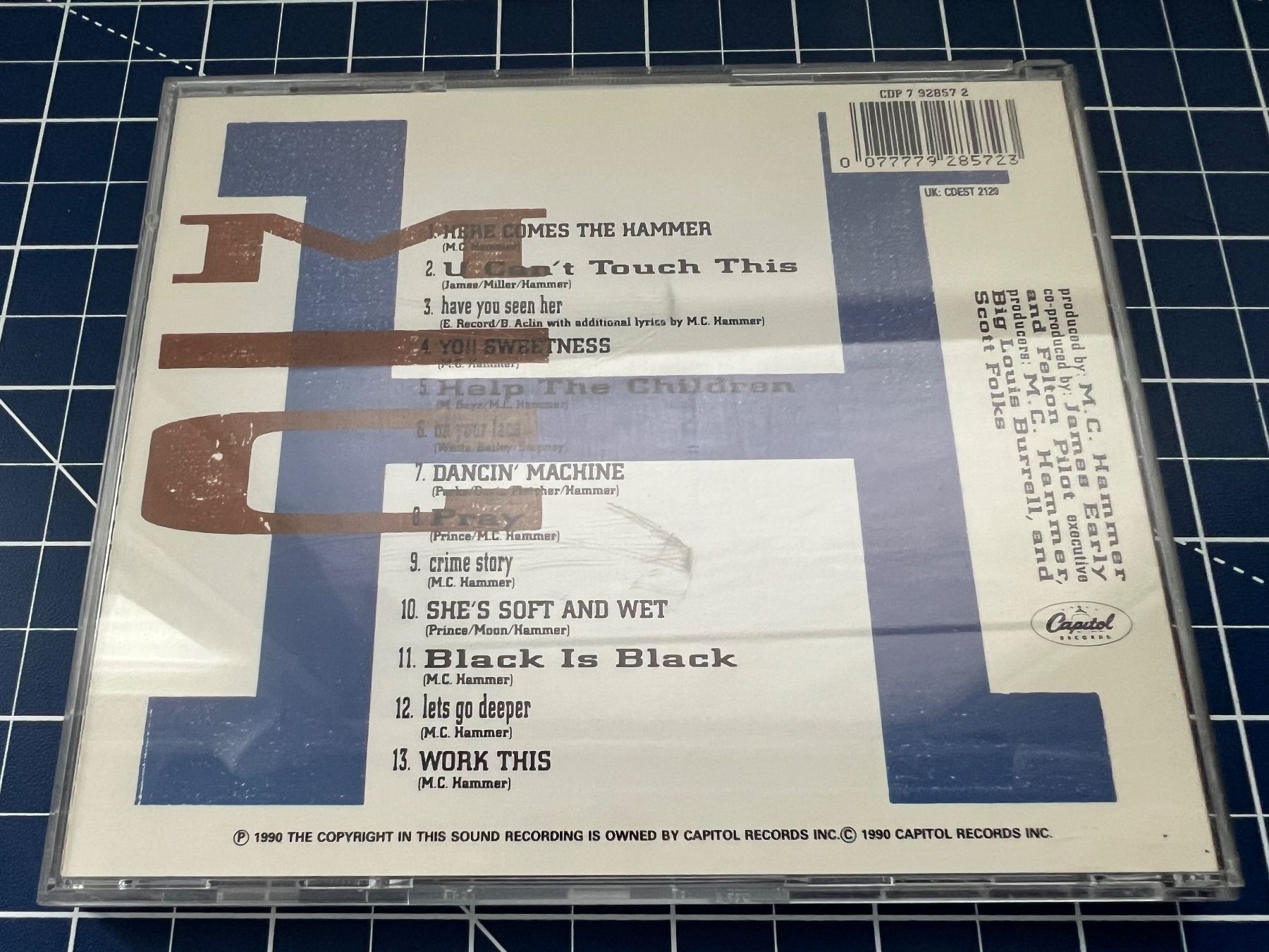 CD: M.C. Hammer – Please Hammer Don't Hurt 'Em – Usato da st.gallen venduto da sophiephie 2